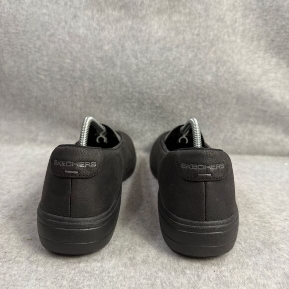 Skechers Shoes Women Size 9 Black Slip On Arch Fit Comfort Casual Sneaker 138901 - Picture 5 of 10